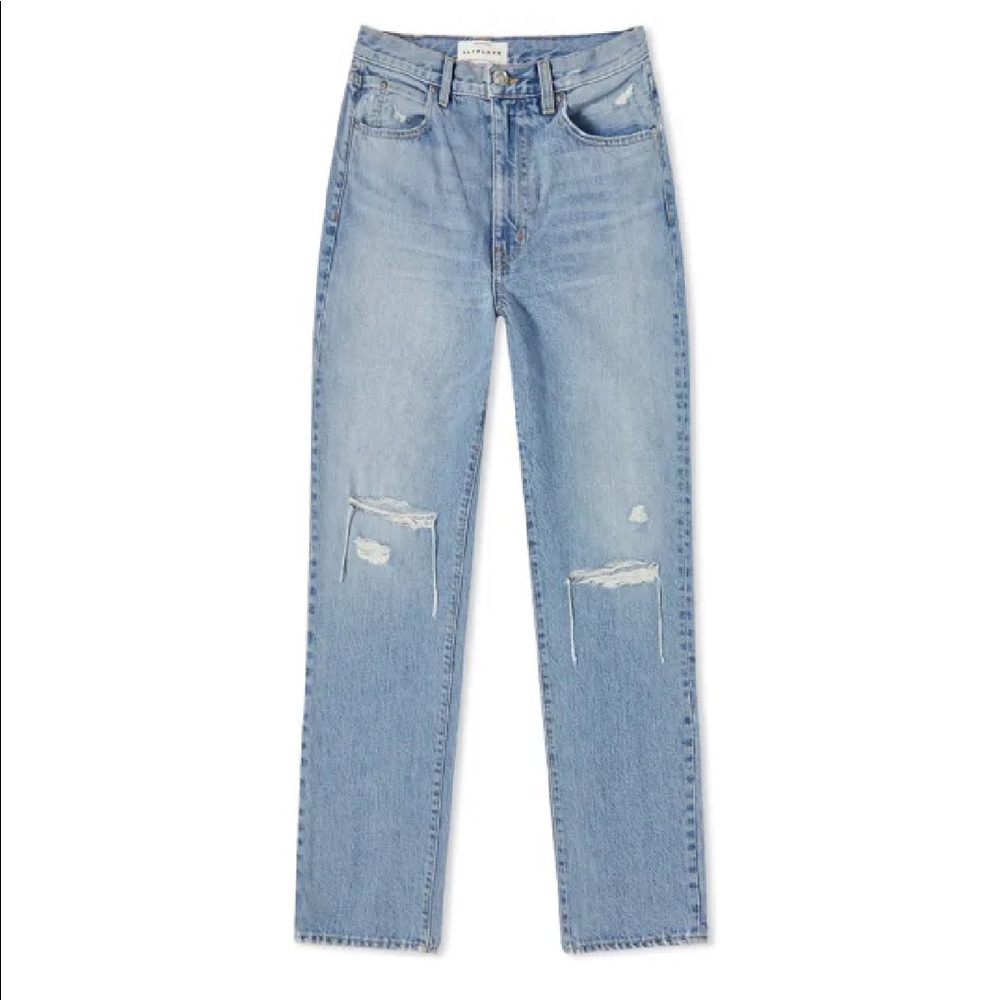 SLVRLAKE Denim
Sierra Slim Straight Jean in Valley of Fire Light Wash